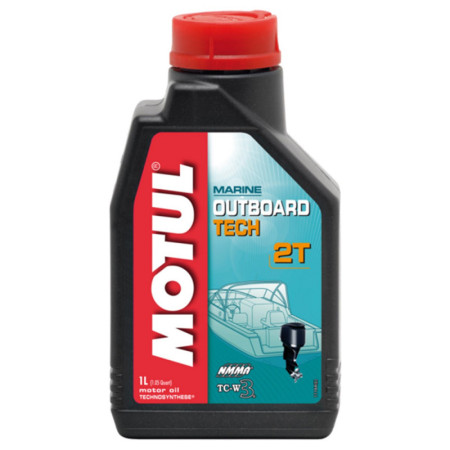 Huile Outboard TECH 2T - 1 L