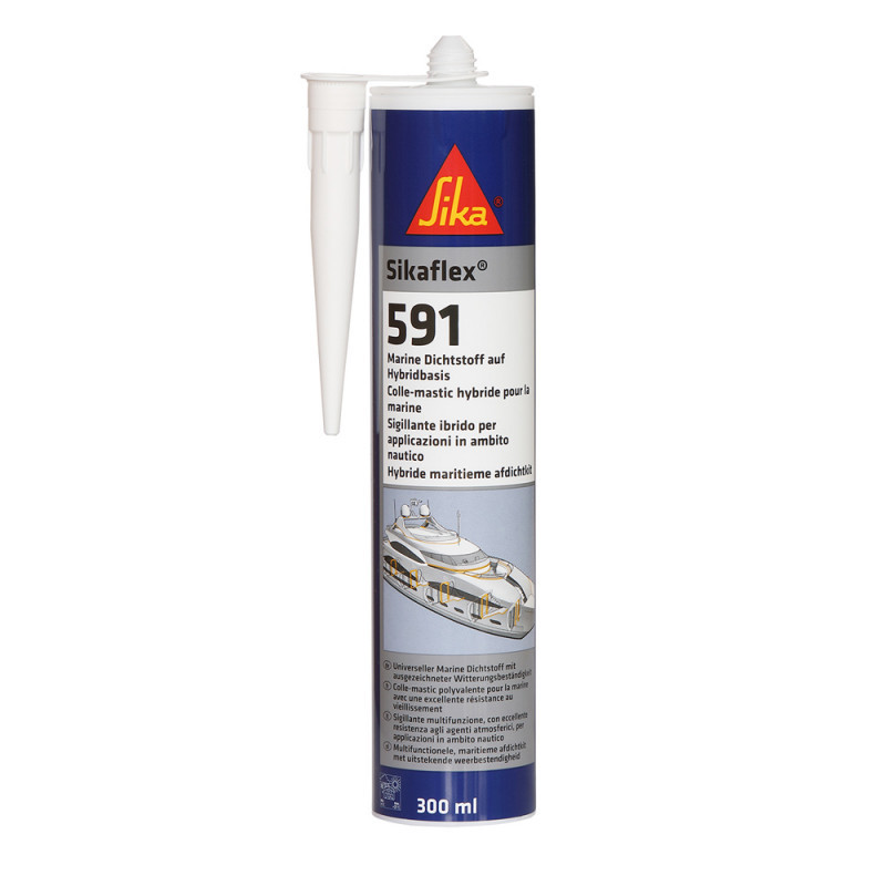 Sikaflex 591 - Blanc - cartouche 300 ml