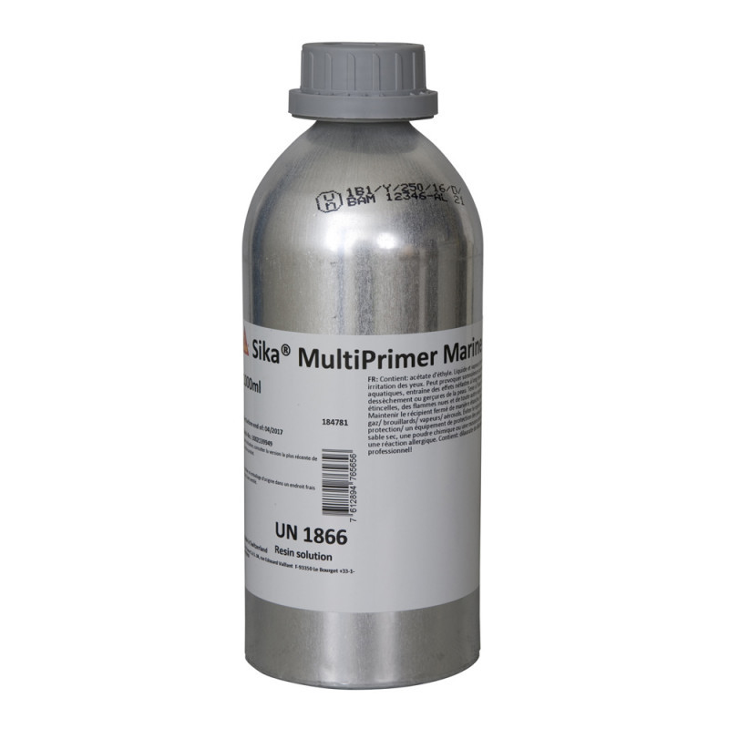 Sika Multiprimer Marine - Transparent - flacon de 1 L