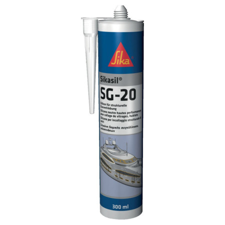 Sikasil SG20 - Noir - cartouche 300 ml