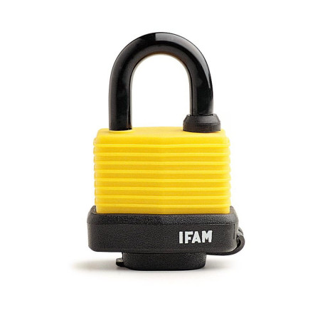 IFAM Cadenas coque plastique anse laiton joints étanchéité