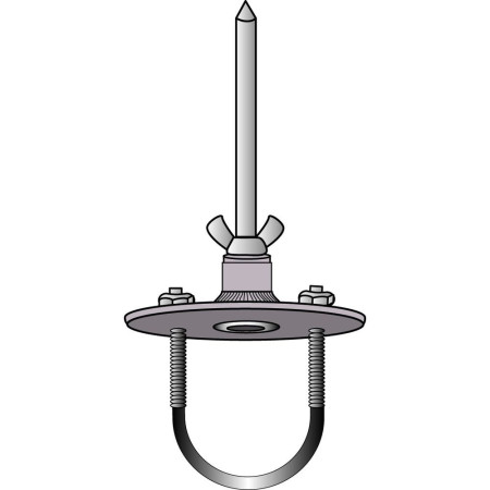 GULLSWEEP Fixation GS-7 pour tube