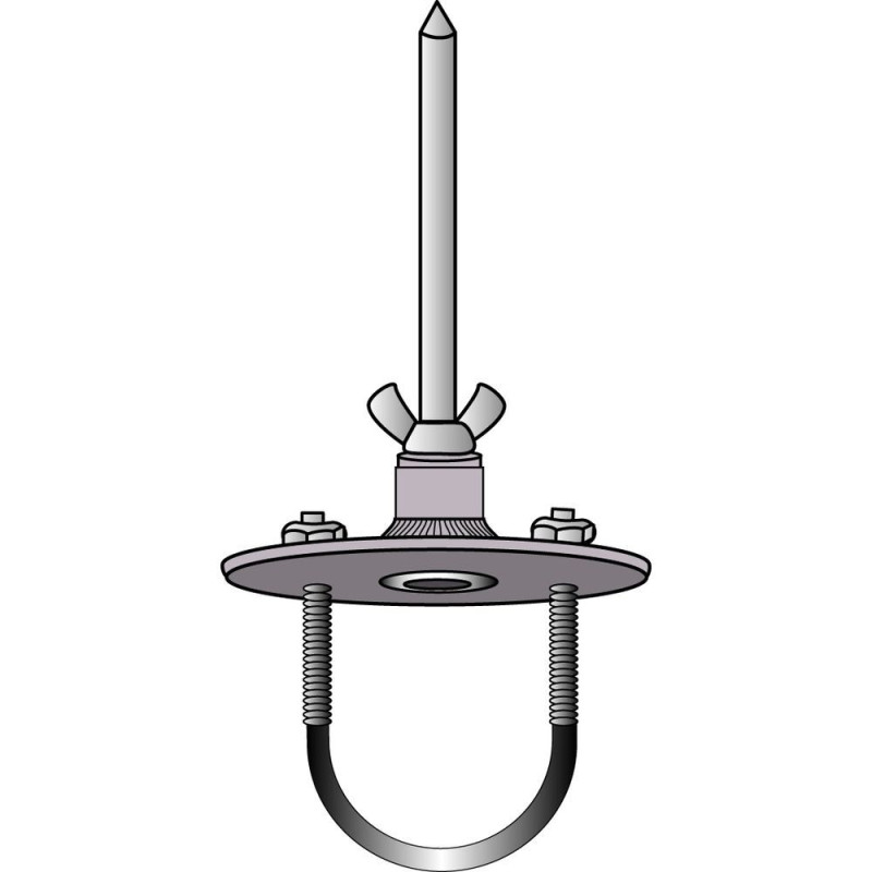GULLSWEEP Fixation GS-7 pour tube