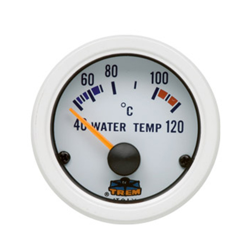 Afficheur température d'eau avec sonde - G Line - Ø 52 mm - blanc - IP67