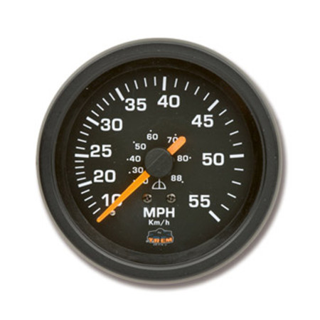 Afficheur speedomètre 10-55 MPH - G Line - Ø 84 mm - noir - IP67