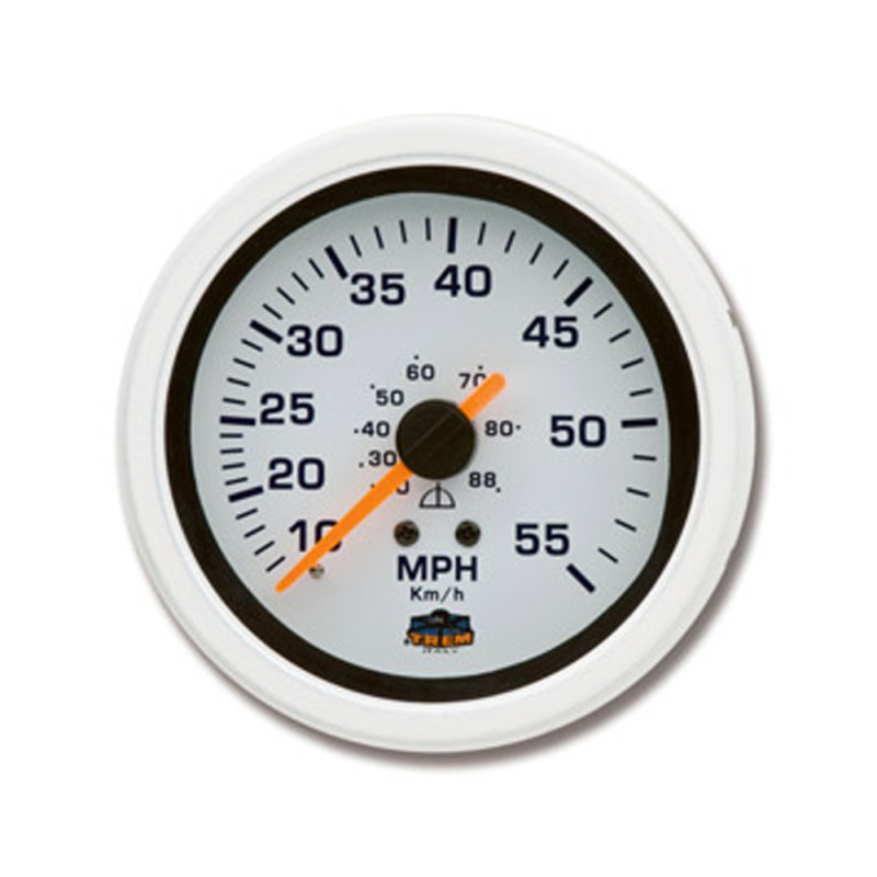 Afficheur speedomètre 10-55 MPH - G Line - Ø 84 mm - blanc - IP67