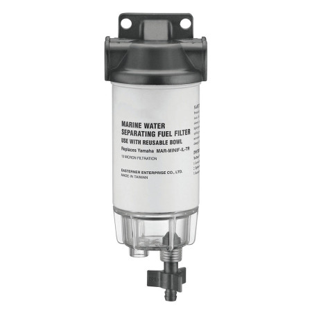Filtre essence avec décanteur transparent - 200 l/h
