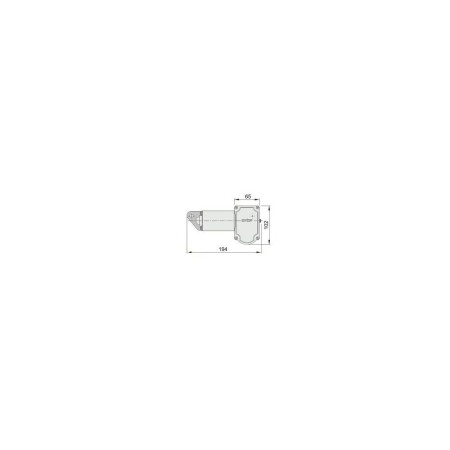 VETUS Moteur 12V essuie-glace electrique arbre long RW