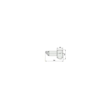 VETUS Moteur 12V essuie-glace électrique arbre court RW