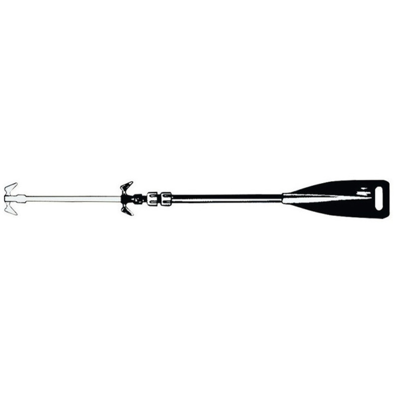 Pagaie gaffe - télescopique 90 à 160 cm