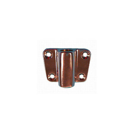 FORESTI Support laiton chromé dame de nage Ø14 - 50x38mm