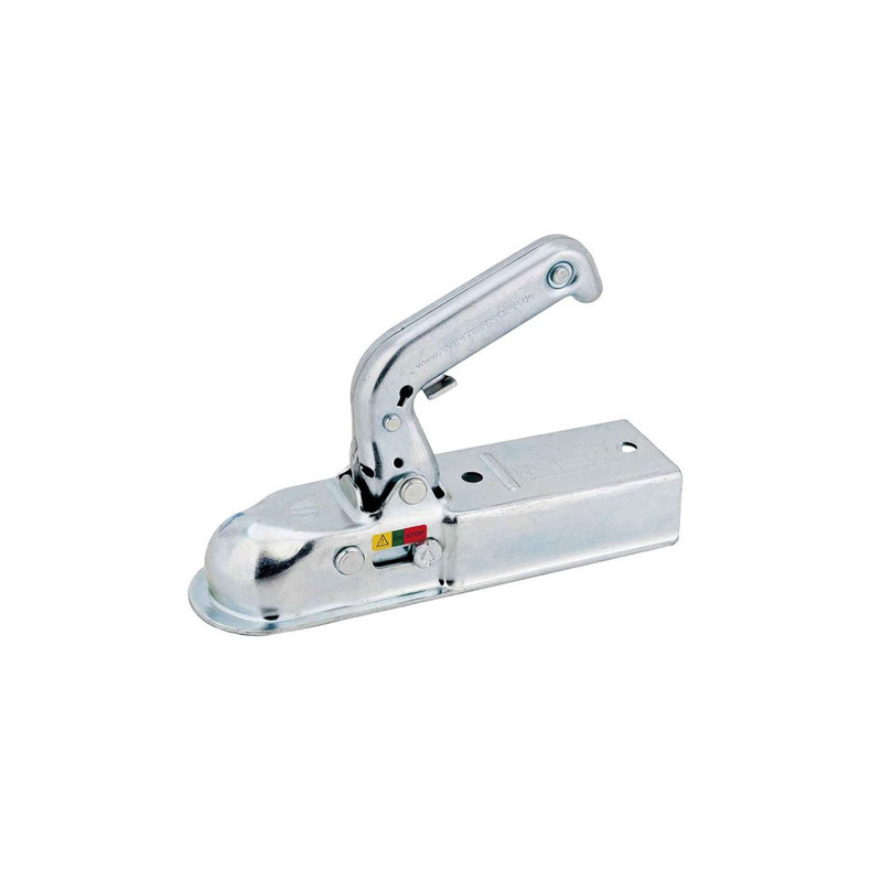 Tête d'attelage tube carré - 750 kg - 60 mm