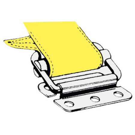 Boucle inox - ouvert 40 mm