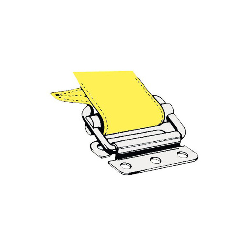 Boucle inox - ouvert 40 mm