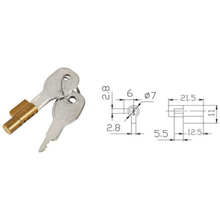 Cadenas pour crochet -