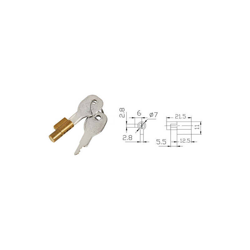 Cadenas pour crochet -