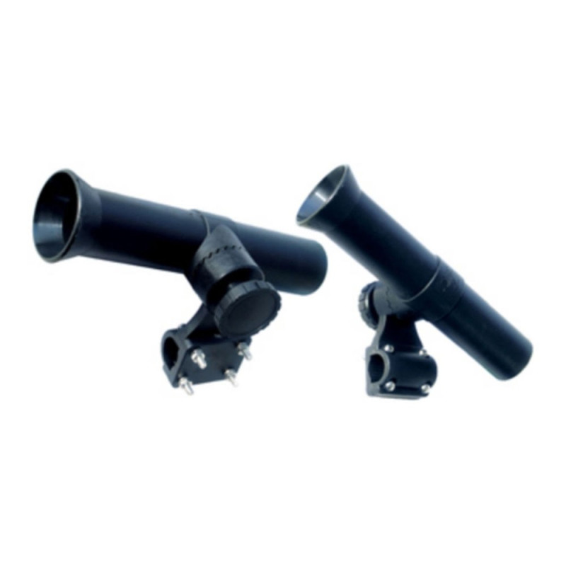 Porte-canne - orientable - pour tube