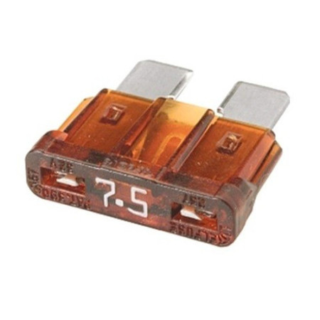 Fusible enfichable - 7.5 A - marron