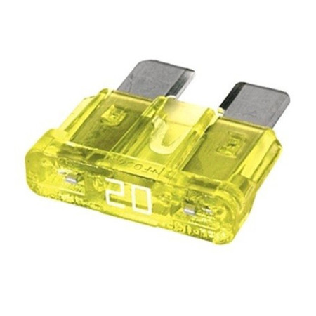 Fusible enfichable - 20 A - jaune