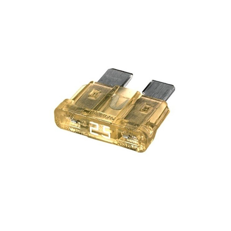 Fusible enfichable - 25 A - transparent