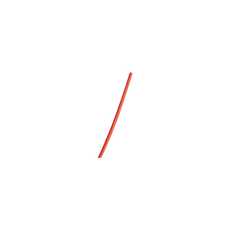 Gaine thermorétractable - rouge - Ø 24 mm - 1 M