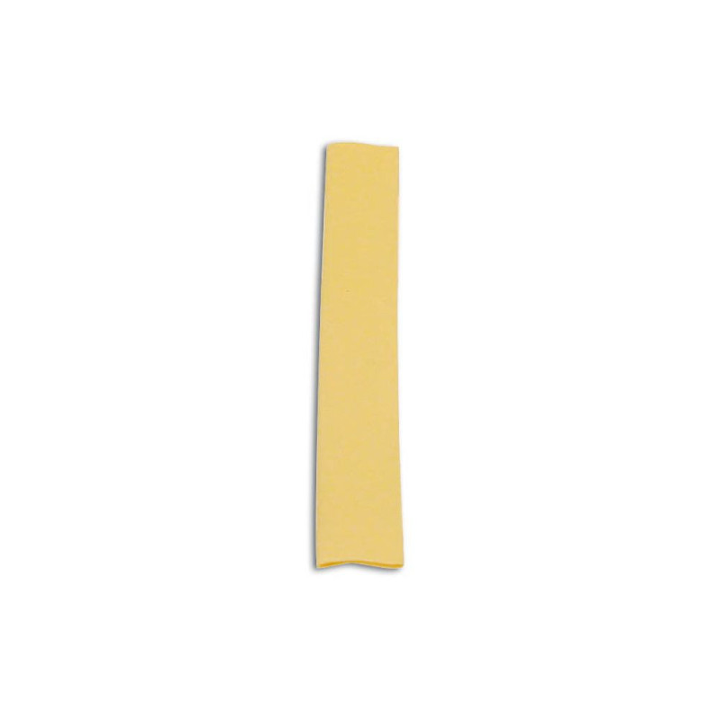 Gaines thermoretractable Ø9 jaune les 10
