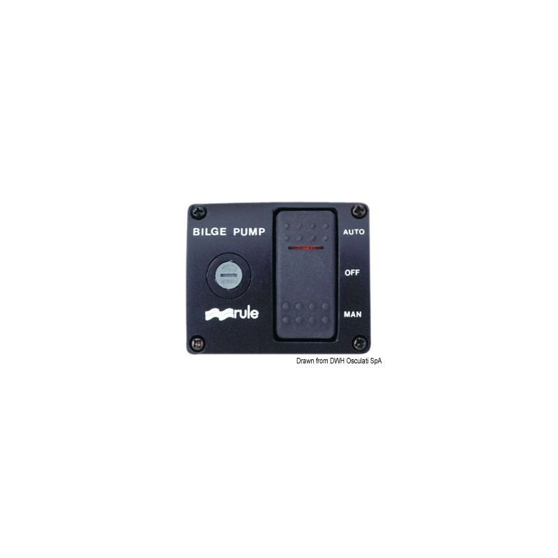 Interrupteur DeLux - pour pompes de cale 12V