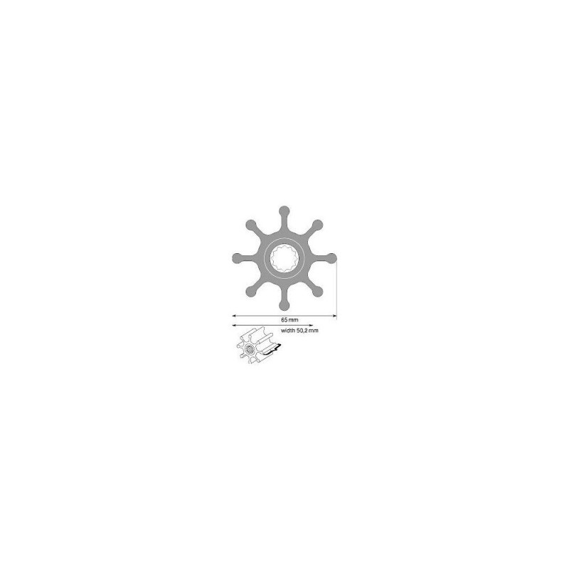 JABSCO Turbine Øext 65mm ep 50.2mm 920-0001 (MT106)