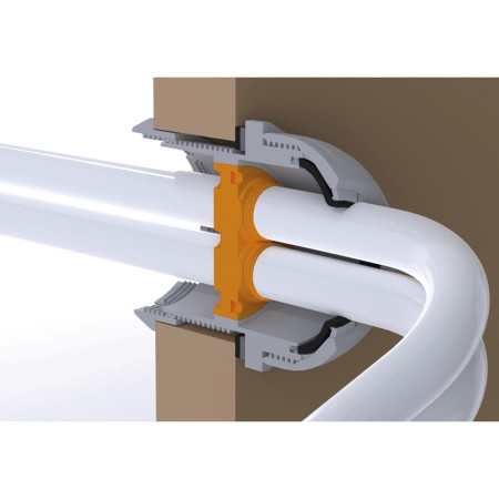 Passe câble étanche grande capacité - plastique - 4 câbles Ø 7 à 15 mm - Ø 71 mm