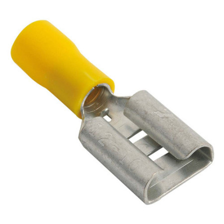 Cosse Faston pré-isolées femelle 2,5-6 mm² - Lot de 50