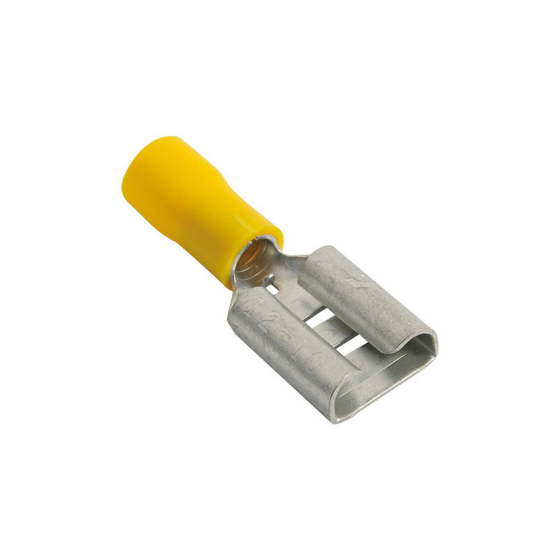 Cosse Faston pré-isolées femelle 2,5-6 mm² - Lot de 50