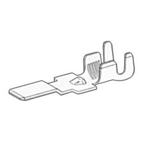 Connecteur étanche Faston mâle 4/6 mm² -