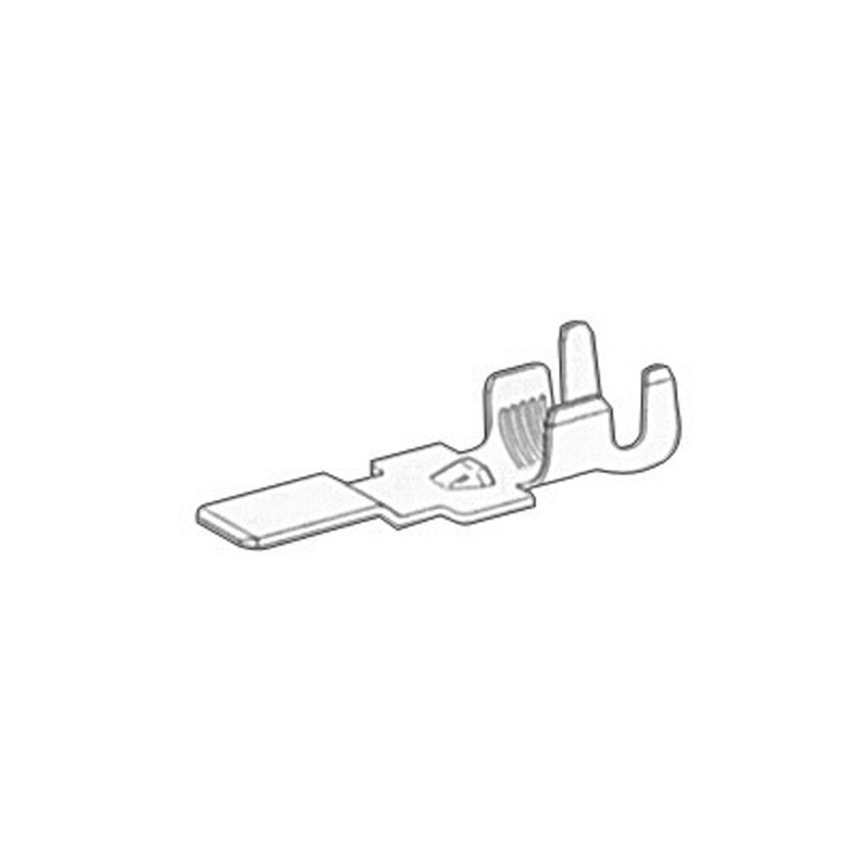 Connecteur étanche Faston mâle 4/6 mm² -