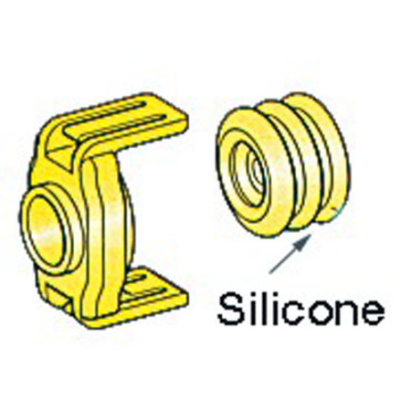 Cheville avec joint pour câble 8/10 mm² -