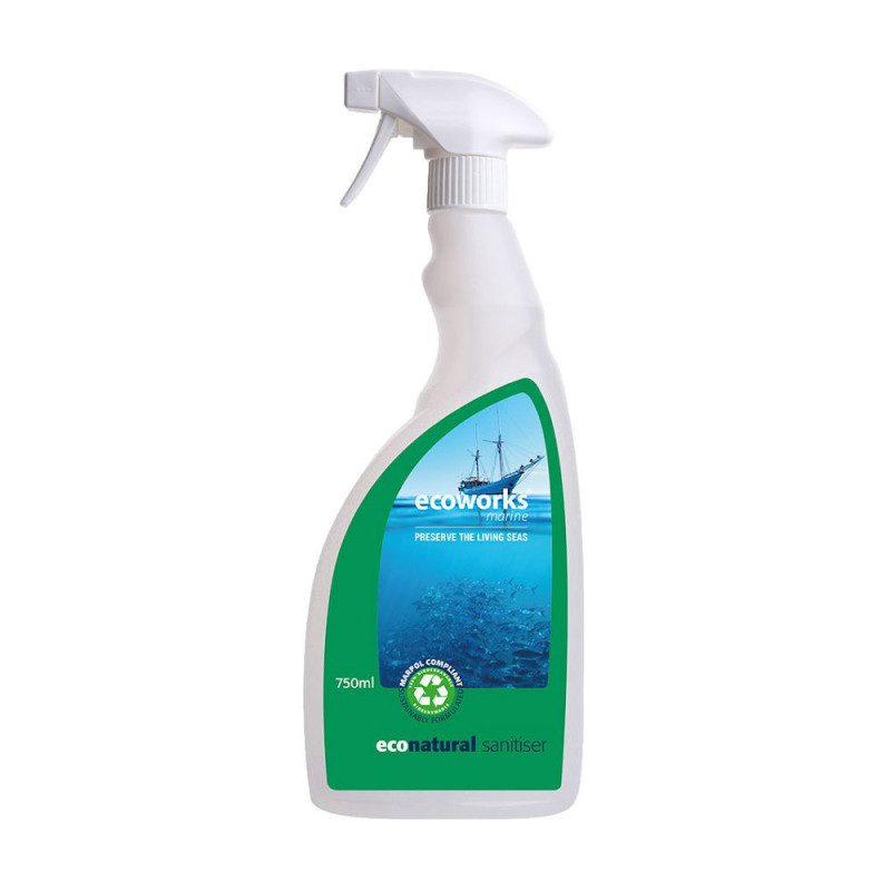 ECOWORKS MARINE Nettoyant desinfectant assainissant 750ml