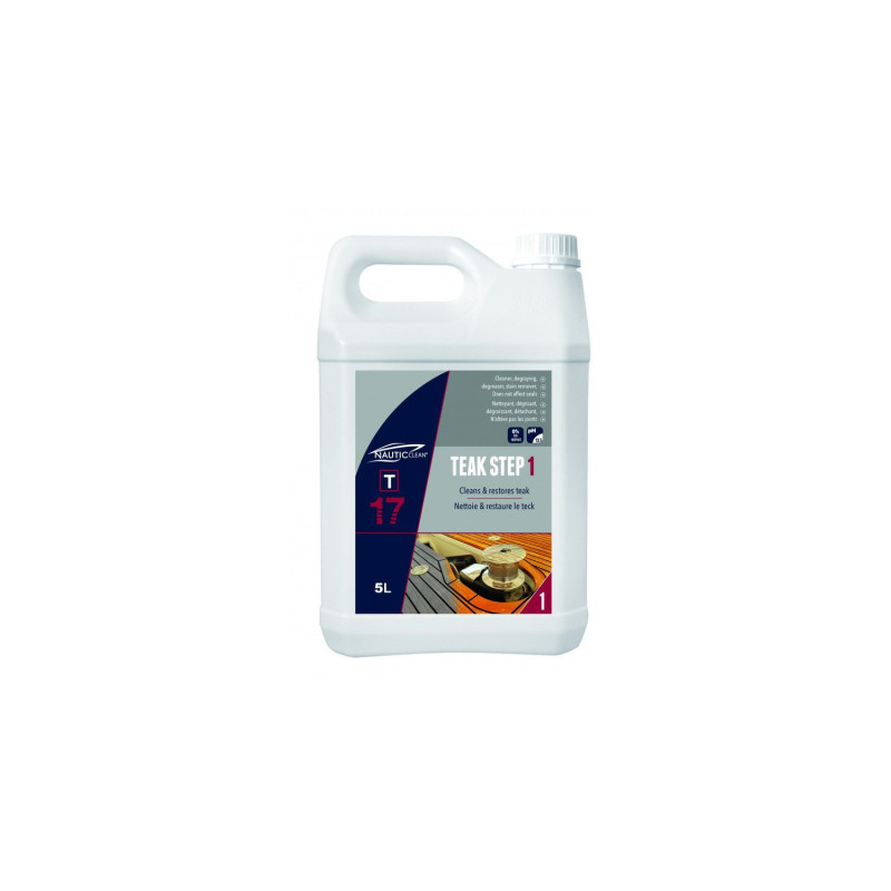 NAUTIC CLEAN 17 Nettoyant teck Step 1 - 5 L