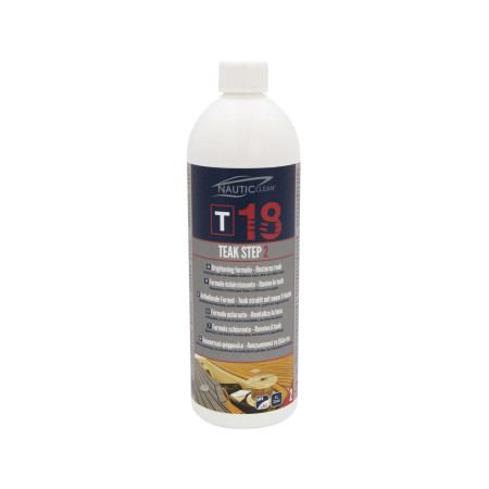 NAUTIC CLEAN 18 Raviveur teck Step 2 - flacon 1 L