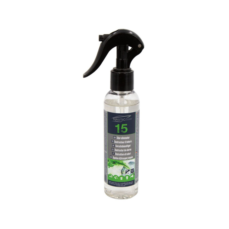 NAUTIC CLEAN 15 Destructeur d'odeurs - pulvérisateur 150 ml
