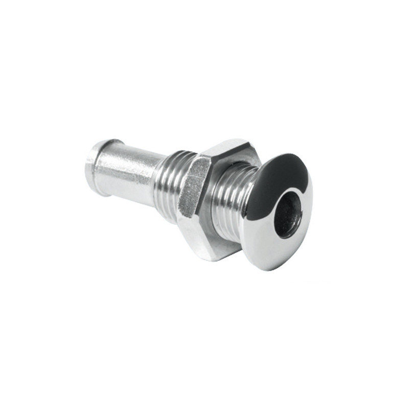 Mini passe-coque AISI 316 bombée 1/4'' -