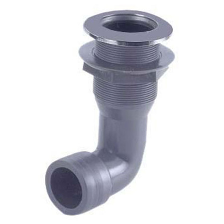 Passe-coque 90° nylon - 1'' pour tuyau ø25 mm