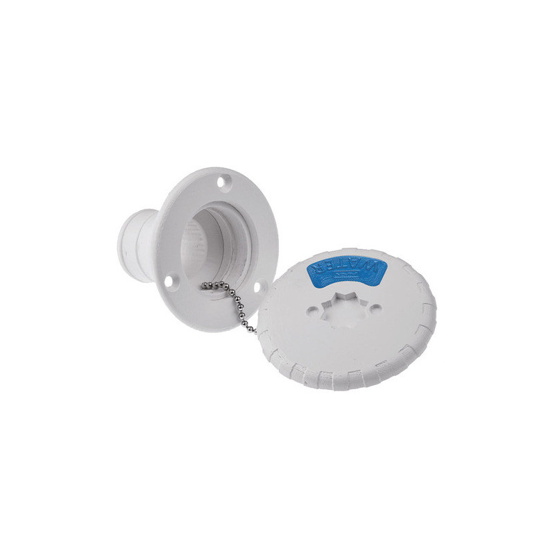 Nable de réservoir ABS - WATER - 38 mm - blanc