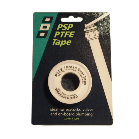 PSP Ruban PTFE pour fitetage 12mm x 12m