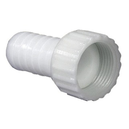 Raccord annelé droit - 3/4 x 16 mm