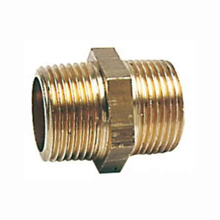 Embout double en laiton - 1''1/4
