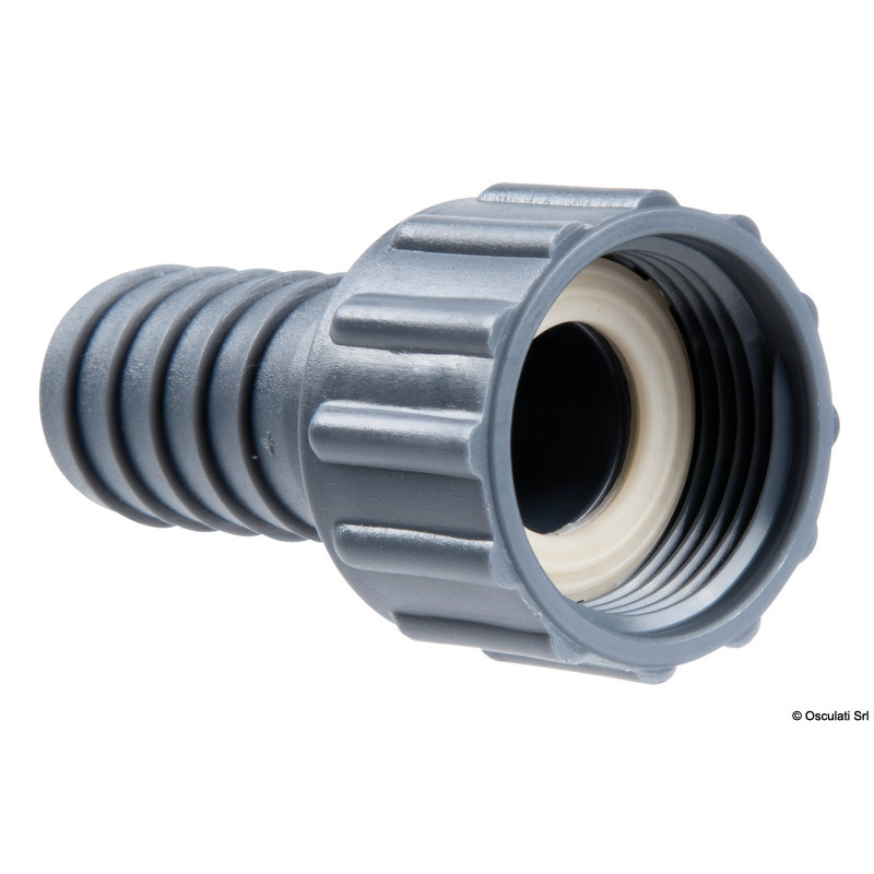 Raccord annelé droit - 1"1/4 x 32 mm