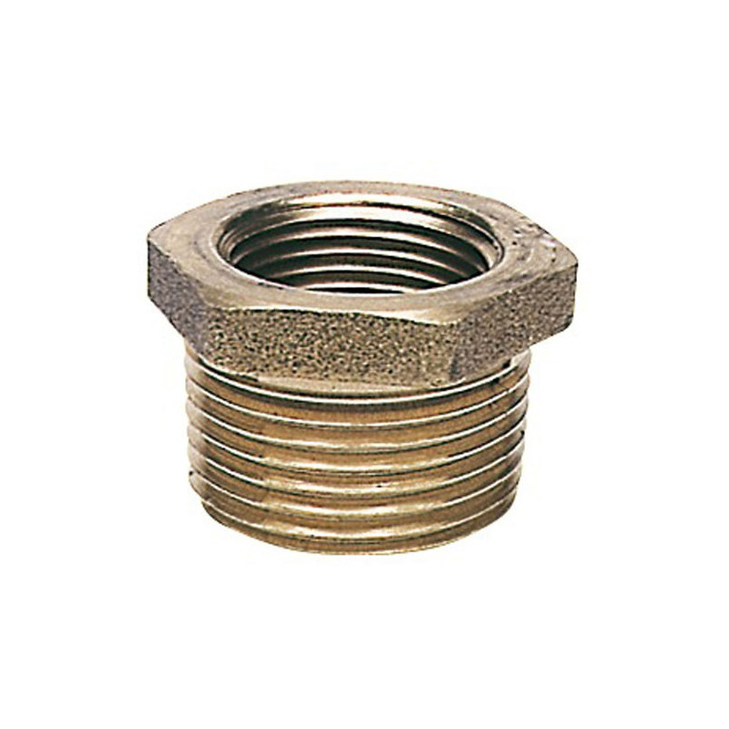 Réduction laiton mâle/femelle 1''1/2 x 1'' -