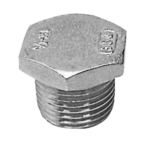 Bouchon mâle inox 3/8'' -