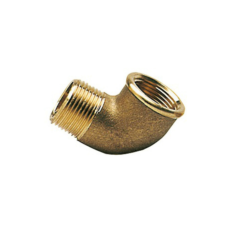 Raccord coudé 90° laiton mâle/femelle 3/4'' -