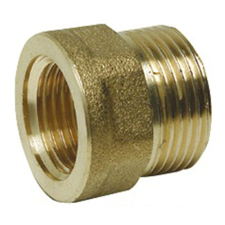 Manchon laiton mâle/femelle 3/8'' x 1/2'' -