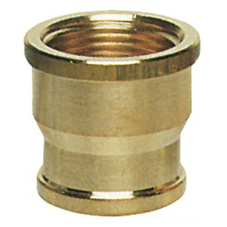 Manchon laiton femelle/femelle 3/8'' x 1/2'' -